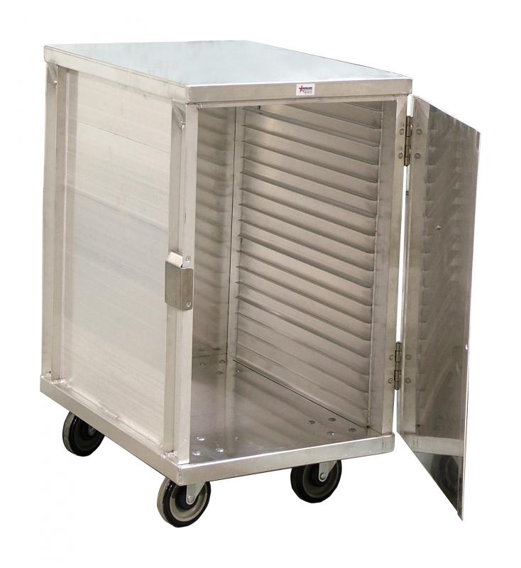 20-tier Enclosed Aluminum Cabinet 1 20-tier Enclosed Aluminum Cabinet
